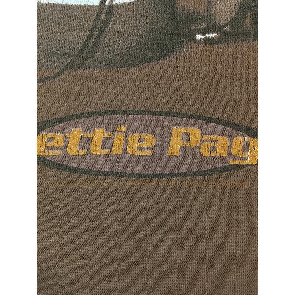 古着 00s Canada製 Bettie Page ベティ ペイジ モデル SM フォト T