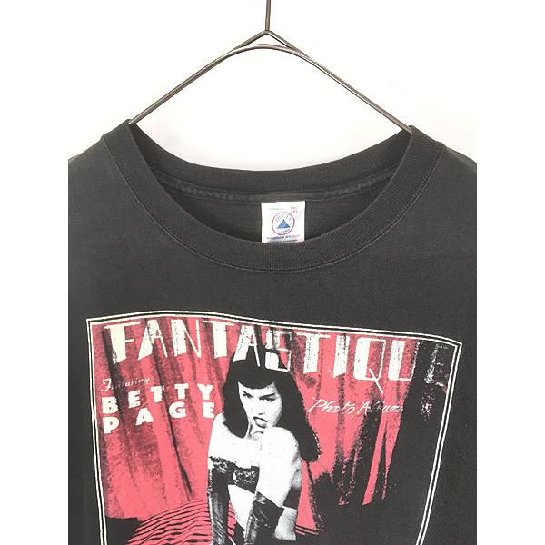 古着 00s Bettie Page 「Fantastique」 ベティ ペイジ モデル SM