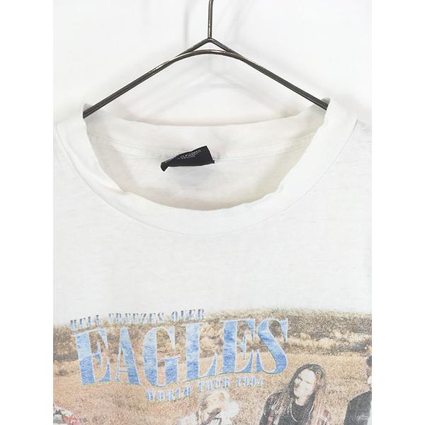 古着 90s USA製 EAGLES 「Hell Freezes Over 1994」 ワールド ツアー