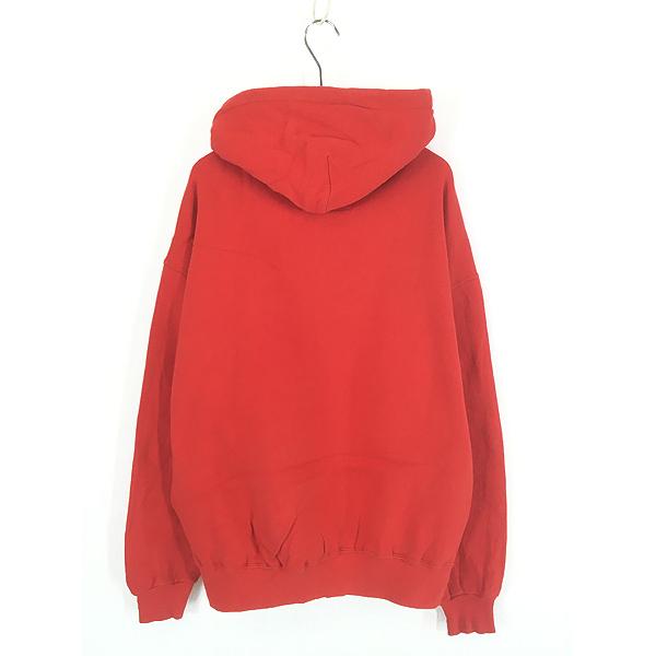 古着 90s USA製 Russell High Cotton ワンポイント ハーフボタン