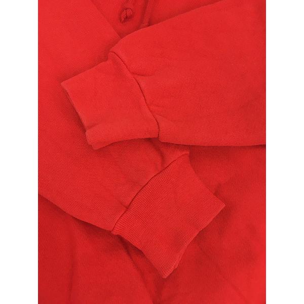 古着 90s USA製 Russell High Cotton ワンポイント ハーフボタン