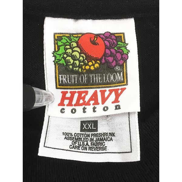 古着 90s 満月 魔女 モノクロ ダーク アート メッセージ Tシャツ XXL