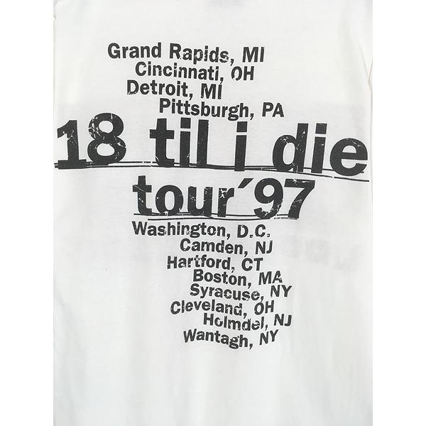 古着 90s Bryan Adams 「18 til i die Tour 97」 ツアー ロック バンド