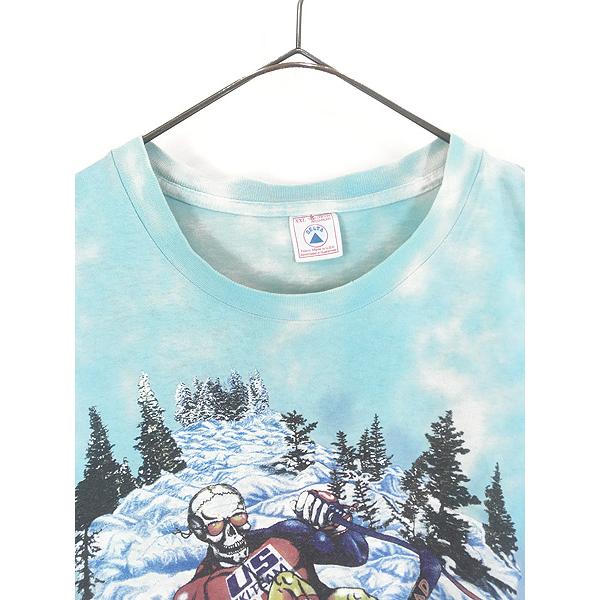 古着 90s USA製 Grateful Dead 「U.S Ski」 スキー スカル デッド