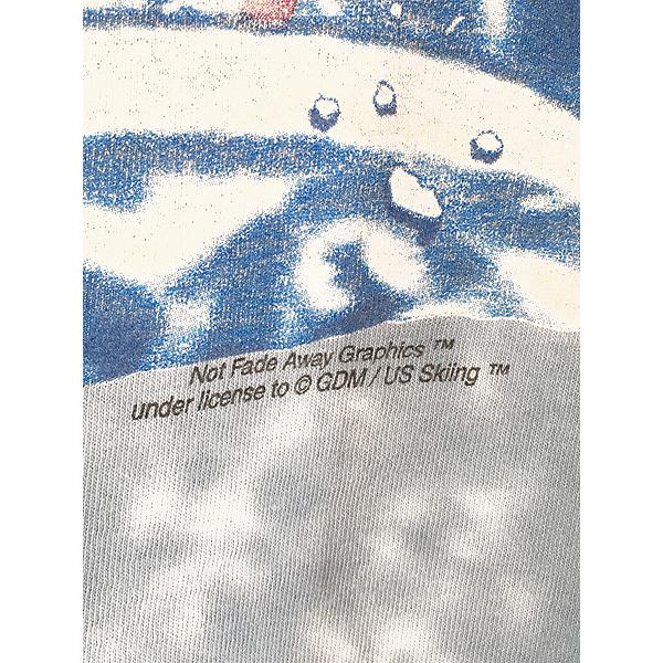 古着 90s USA製 Grateful Dead 「U.S Ski」 スキー スカル デッド 