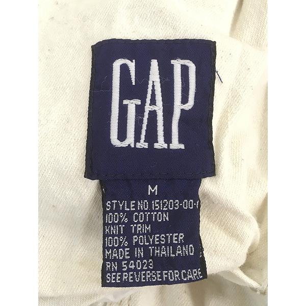古着 90s GAP ホワイト デニム × シャンブレー リバーシブル