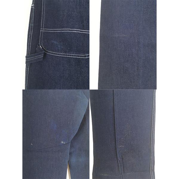 古着 70s Dickies 真紺 ライトオンス デニム ペインター パンツ