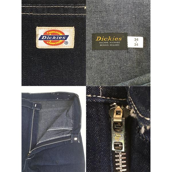 古着 70s Dickies 真紺 ライトオンス デニム ペインター パンツ ジーンズ W35 L36 古着 古着 70s Dickies 真紺 ライトオンス デニム ペインター パンツ