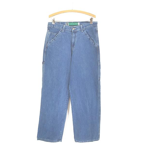 古着 90s- Levi's Silver Tab 655-0740 ブルー デニム ペインター