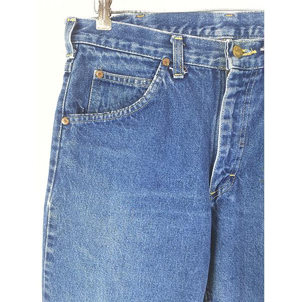 古着 80s USA製 Lee 200 濃紺 ブルー デニム パンツ ジーンズ