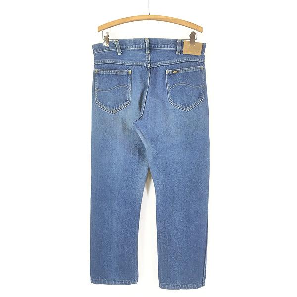 古着 80s USA製 Lee 200 濃紺 ブルー デニム パンツ ジーンズ