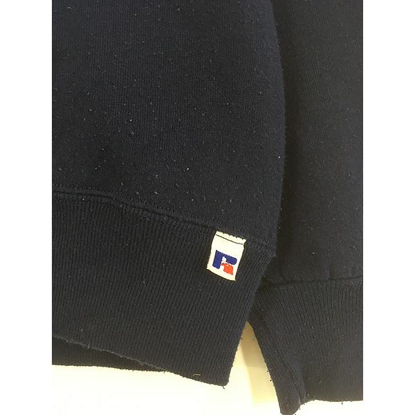 古着 90s USA製 Russell 無地 プレーン 前V セットイン スウェット