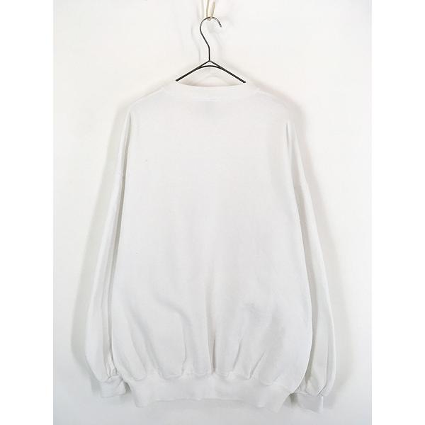 古着 90s USA製 Russell 無地 プレーン 前V セットイン スウェット