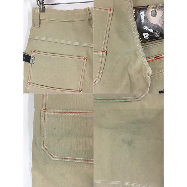 Deadstock」 古着 Bruce Lee 7ポケット ベージュ カラー デニム