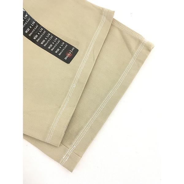 「Deadstock」 古着 Bruce Lee 7ポケット ベージュ カラー デニム ショーツ ショート パンツ W30 Deadstock」 古着 Bruce Lee 7ポケット ベージュ カラー デニム