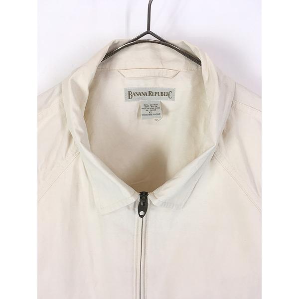 古着 90s BANANA REPUBLIC コットン ナイロン シェル スポーツ