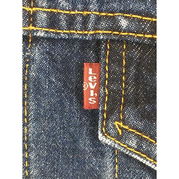 古着 90s Levi's 70507-4886 ビッグシルエット 濃紺 ブルー デニム