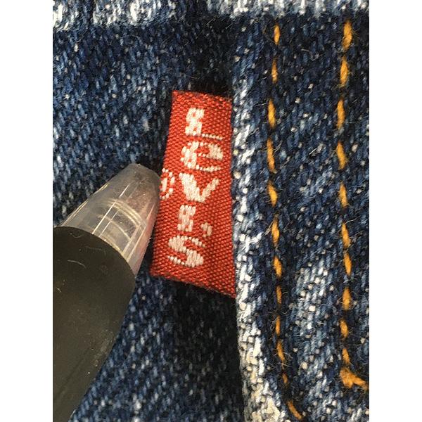 古着 90s USA製 Levi's 70507-4890 デカタグ ビッグシルエット ブルー