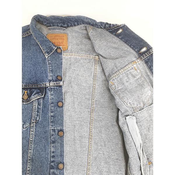 古着 90s USA製 Levi's 70507-4890 デカタグ ビッグシルエット ブルー