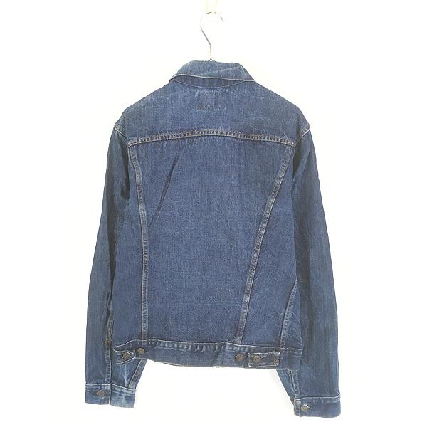 古着 70s USA製 Levi's 70505 「初期」 真紺 インディゴ デニム