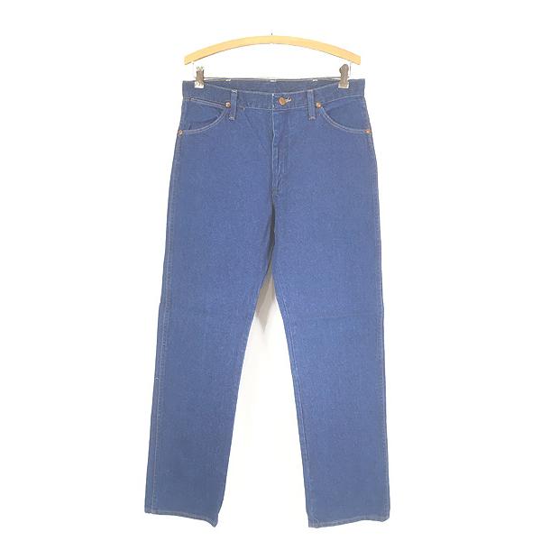 古着 90s USA製 Wrangler 13MWZPW 真紺 ブルー デニム パンツ ジーンズ
