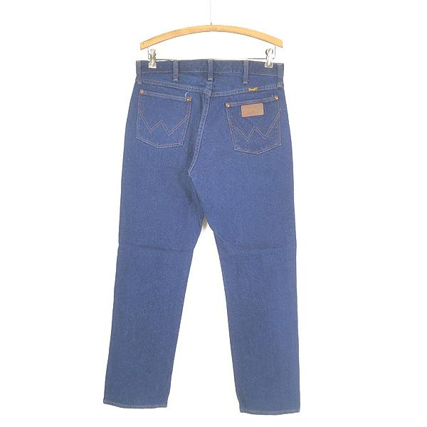 古着 90s USA製 Wrangler 13MWZPW 真紺 ブルー デニム パンツ ジーンズ