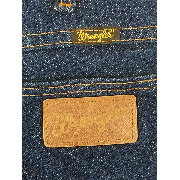 古着 90s USA製 Wrangler 13MWZPW 真紺 ブルー デニム パンツ ジーンズ