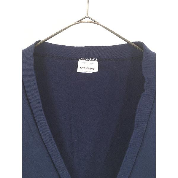 古着 90s USA製 SWEATSHIRT 無地 プレーン パチポケ オールド