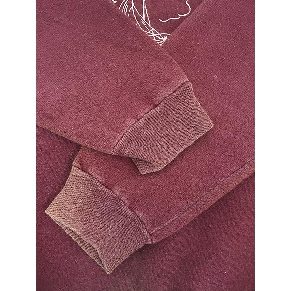 古着 70s USA製 Fruit of the Loom 「KEUKA LAKE」 3段 プリント