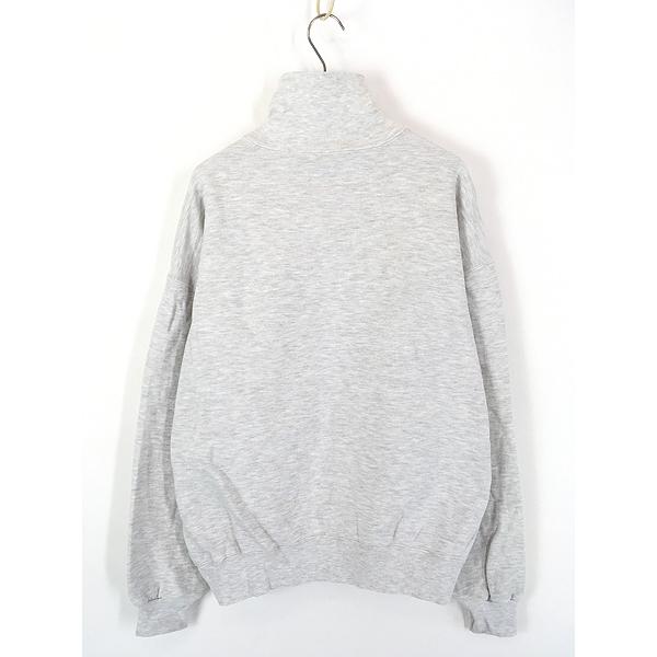 古着 90s USA製 Russell High Cotton 無地 ソリッド 前V ワンポイント
