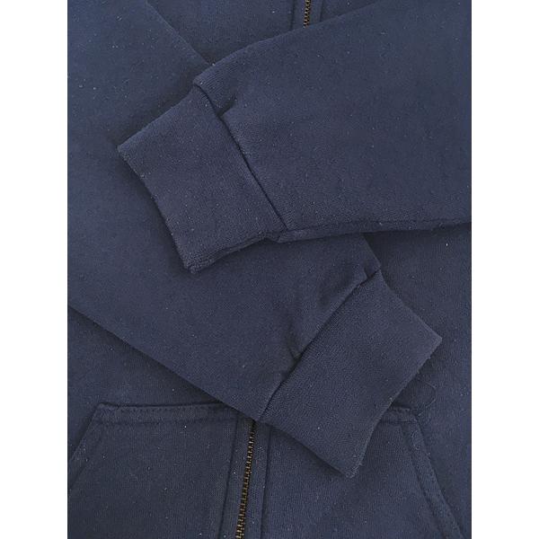 古着 90s USA製 Discus 無地 ソリッド セットイン スウェット ジップ