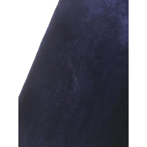 古着 90s USA製 OAKTON 光沢 ネイビー ベロア ハーフジップ ジャージ