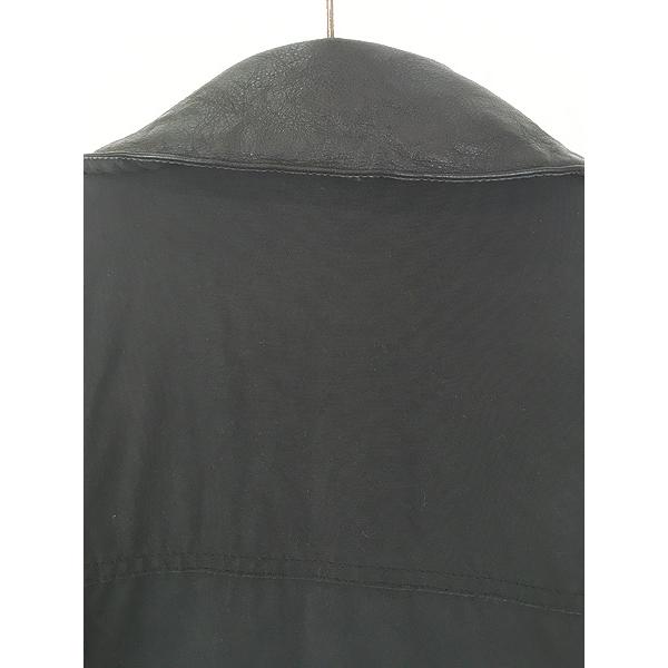 古着 Barbour International 「Surtees」 レザー襟 パデッド オイルド