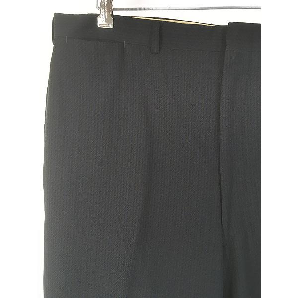 古着 50-60s 斜めストライプ ギャバジン ウール スラックス パンツ