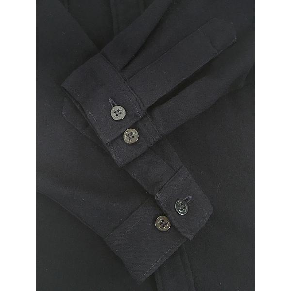 古着 50s 米軍 US Navy マチ付 アンカーボタン CPO フランネル ウール