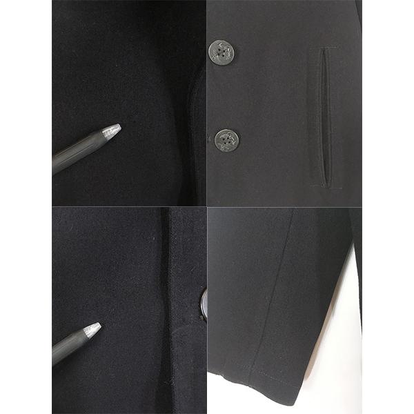 古着 40s 米軍 US Navy 10ボタン ミリタリー 防水 防寒 メルトン