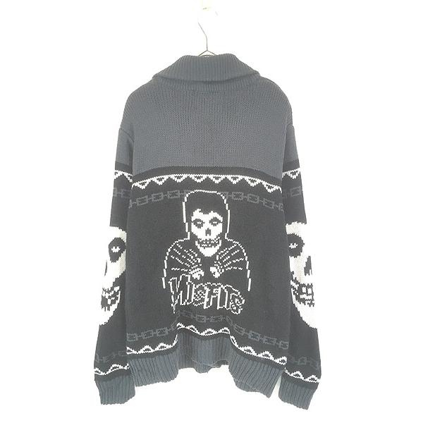 古着 Middle of Beyond × MISFITS クリムゾン ゴースト ホラー パンク