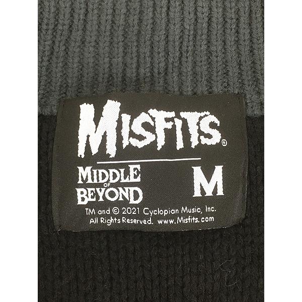 古着 Middle of Beyond × MISFITS クリムゾン ゴースト ホラー パンク