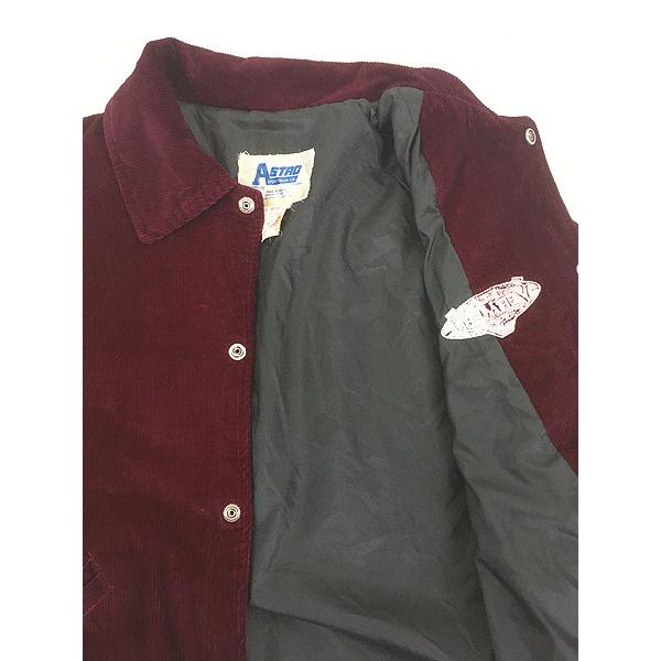古着 80s Canada製 Astro Sportswear 「VERMEER」 襟付 コーデュロイ
