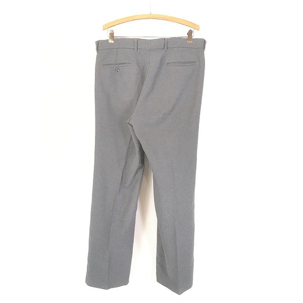 古着 80s Levi's Action Slacks ノータック グレー スラックス パンツ