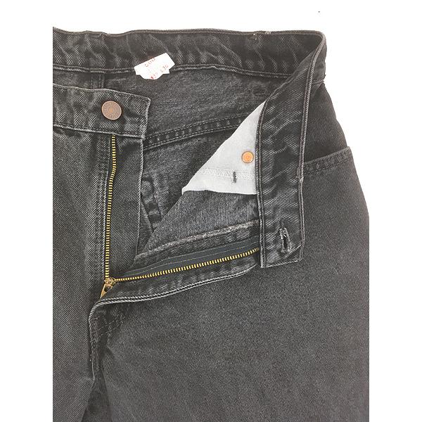 古着 90s Levi's 560-0260 サルファ スーパー ブラック デニム パンツ