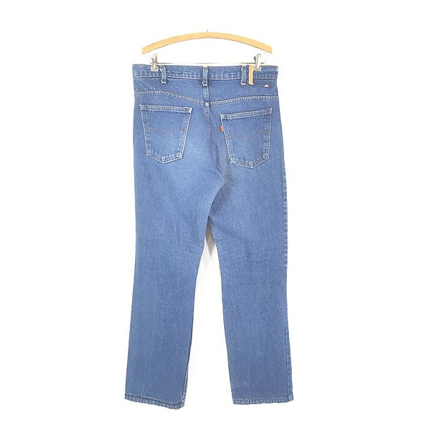 古着 80s USA製 Levi's 519-0217 濃紺 ブルー デニム パンツ ジーンズ