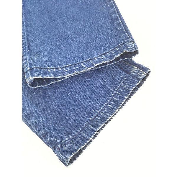 古着 80s USA製 Levi's 519-0217 濃紺 ブルー デニム パンツ ジーンズ