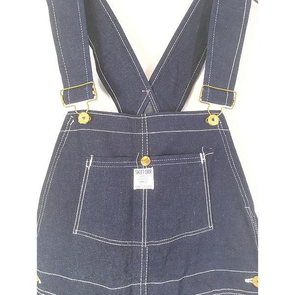 古着 Deadstock!! 70s Sweet Orr スペードボタン 濃紺 インディゴ