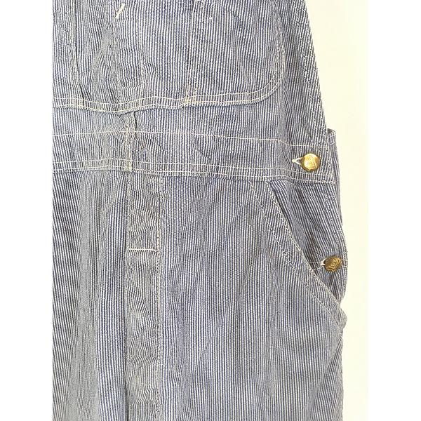 古着 50s Lee 91-SB 「ロングL 」 ピン ストライプ デニム ワーク