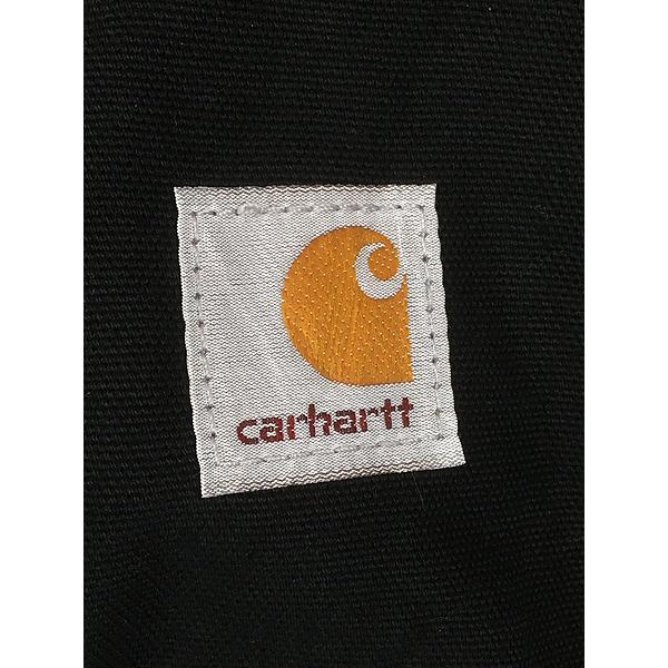 古着 10s USA製 Carhartt 裏地 メッシュ ブラック ダック アクティブ