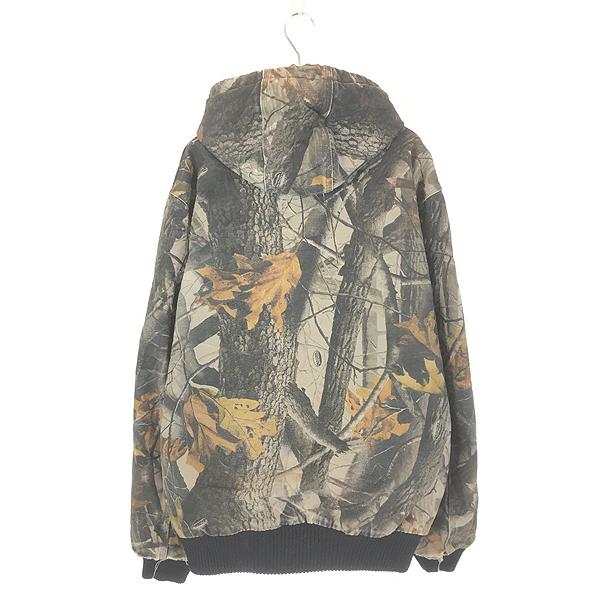 古着 90s- Carhartt CMO リアルツリー カモ 迷彩 ダック 防寒 パデット