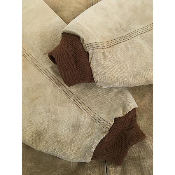 古着 80-90s Carhartt 裏地 メッシュ ブラウン ダック アクティブ