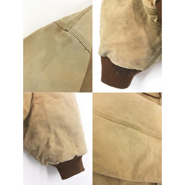 古着 80-90s Carhartt 裏地 メッシュ ブラウン ダック アクティブ