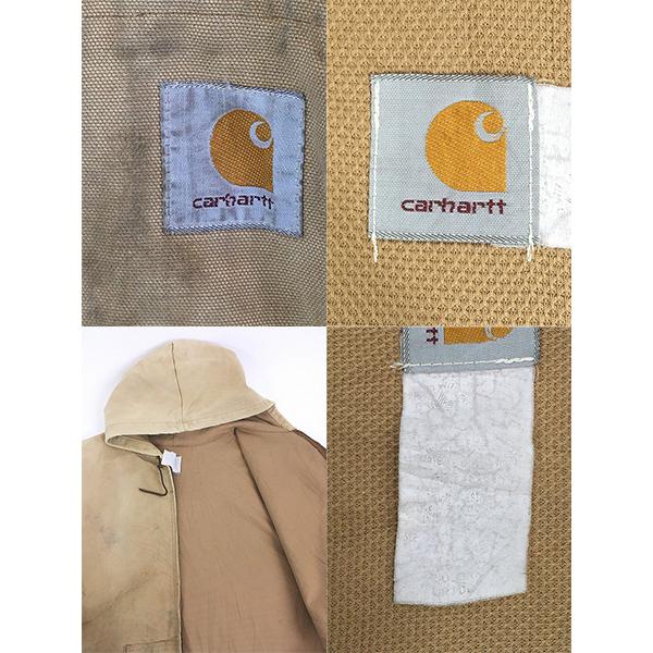 古着 80-90s Carhartt 裏地 メッシュ ブラウン ダック アクティブ